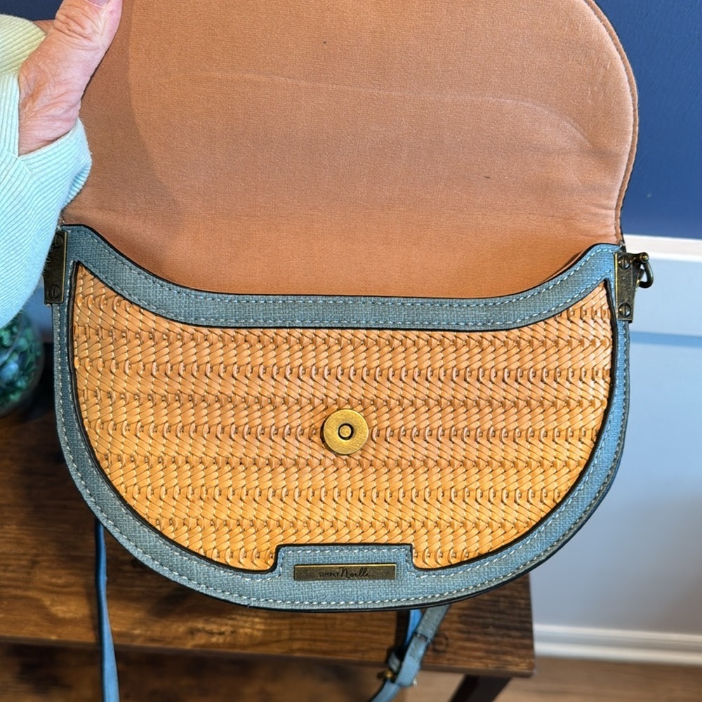 Simply Noelle Island Purse light matte blue slim - Picture 6 of 10